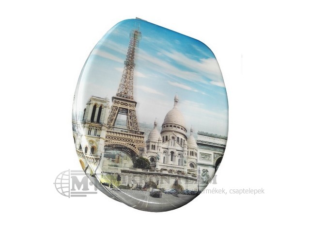 WC tető - 3D MDF - Párizs